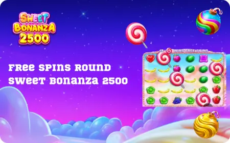 Free Spins Round Sweet Bonanza 2500